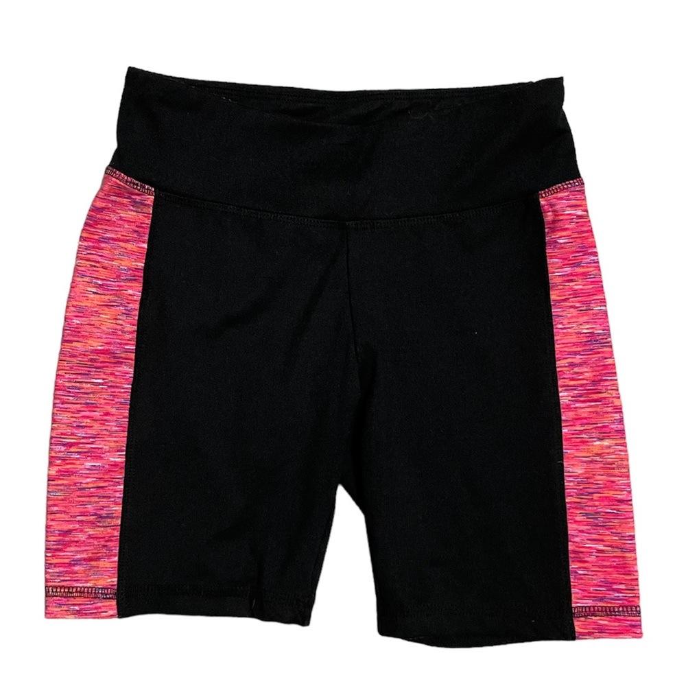SO Girls Size 10 Black/Pink Shorts